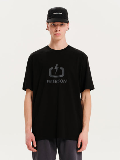 T-shirt Black Emerson Logo