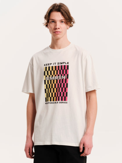 T-shirt Emerson Frosty White