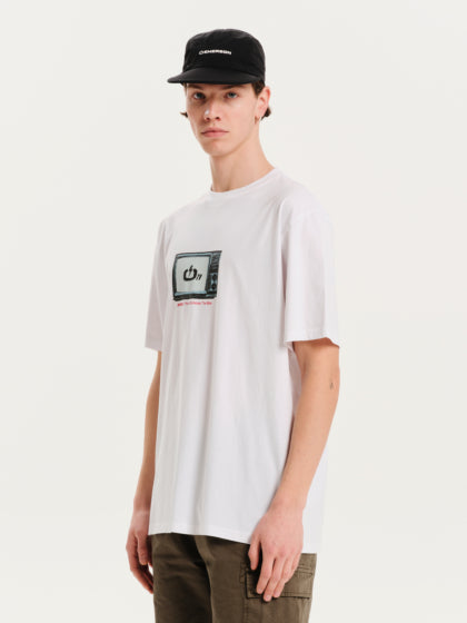 T-shirt Emerson White Logo TV