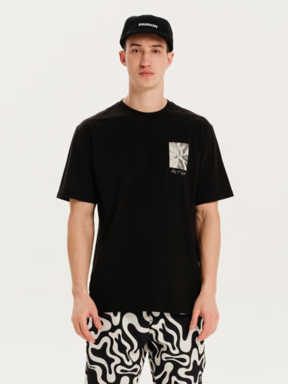 T-shirt Emerson Black Responsible