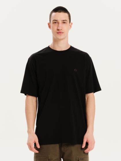 Μαύρο T-shirt Emerson