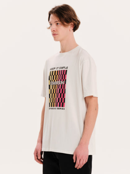 T-shirt Emerson Frosty White